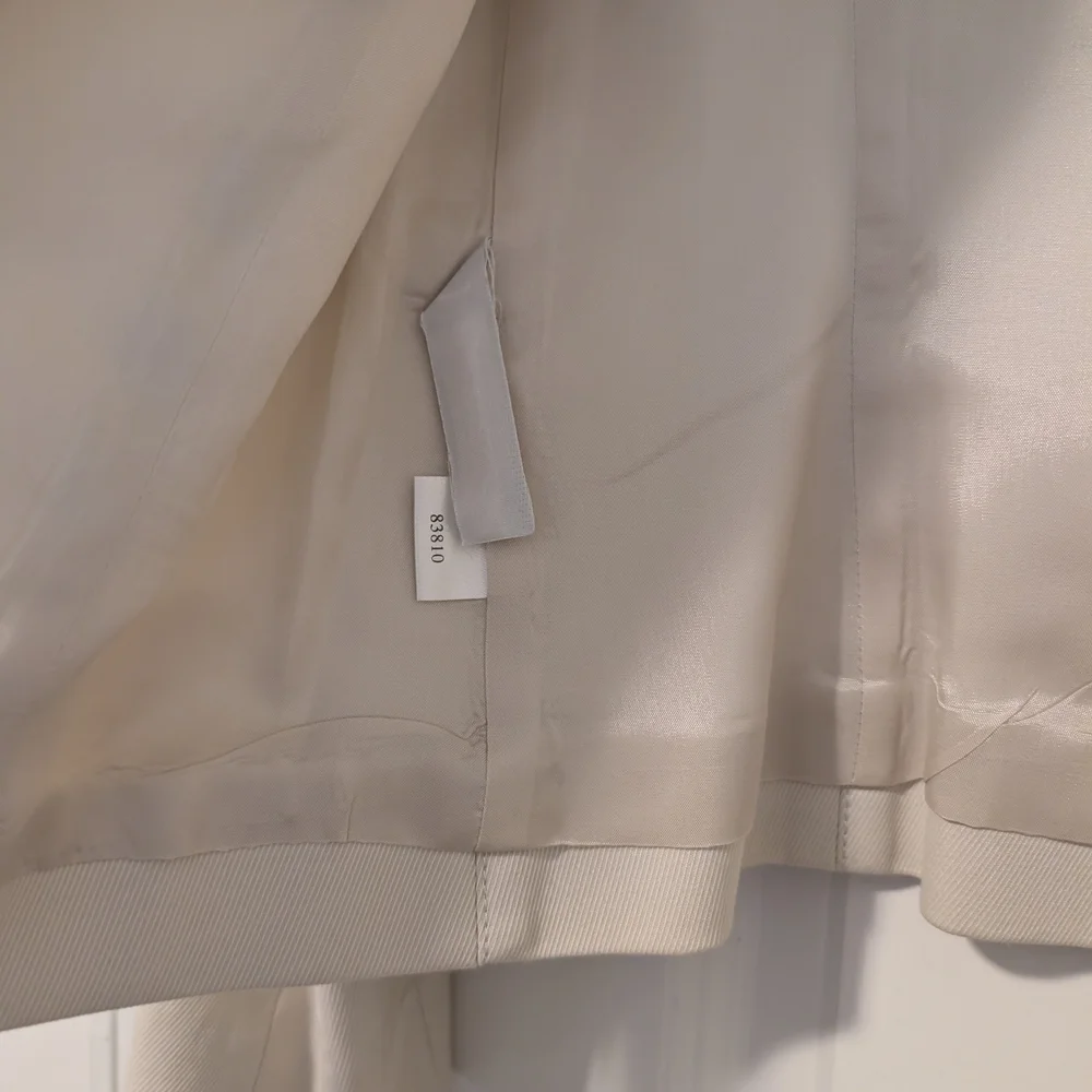 Women's Cream Jacket - Picture 5 of 8